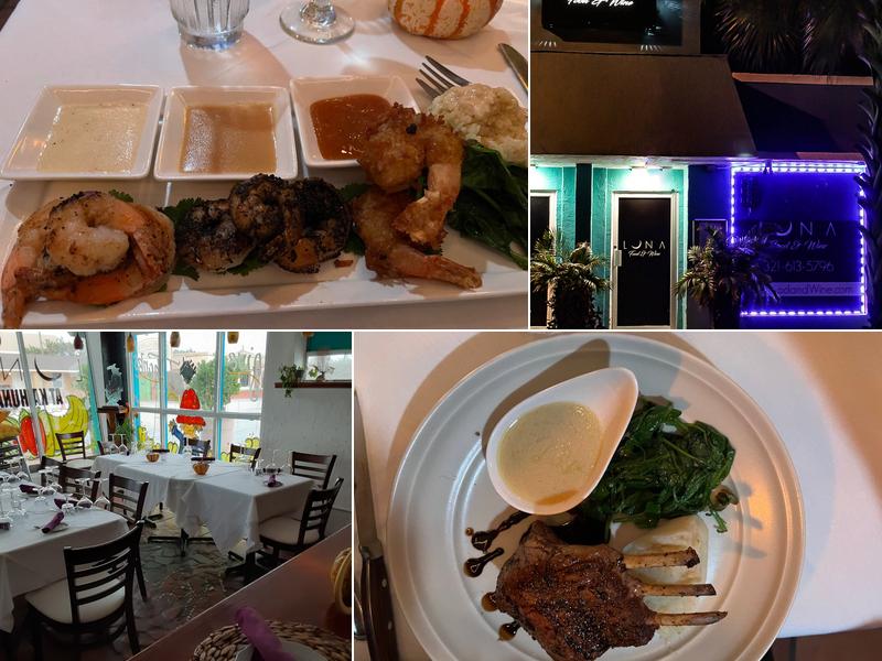 LUNA Food & Wine aka Luna @ Kahuna 8 Minutemen Causeway, Cocoa Beach