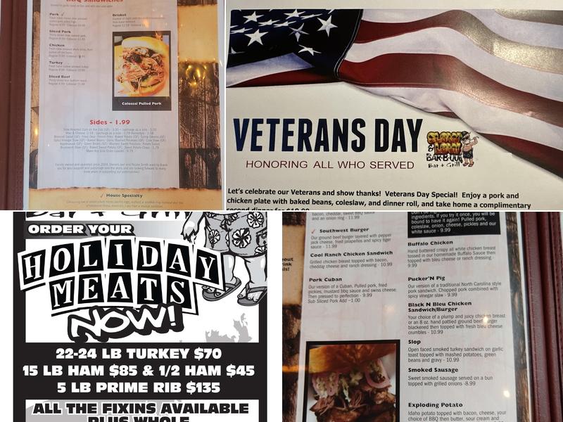 Slow & Low BBQ - Viera Menu