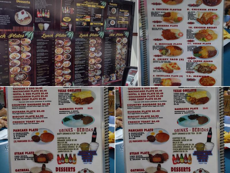 Taqueria Chapala Menu