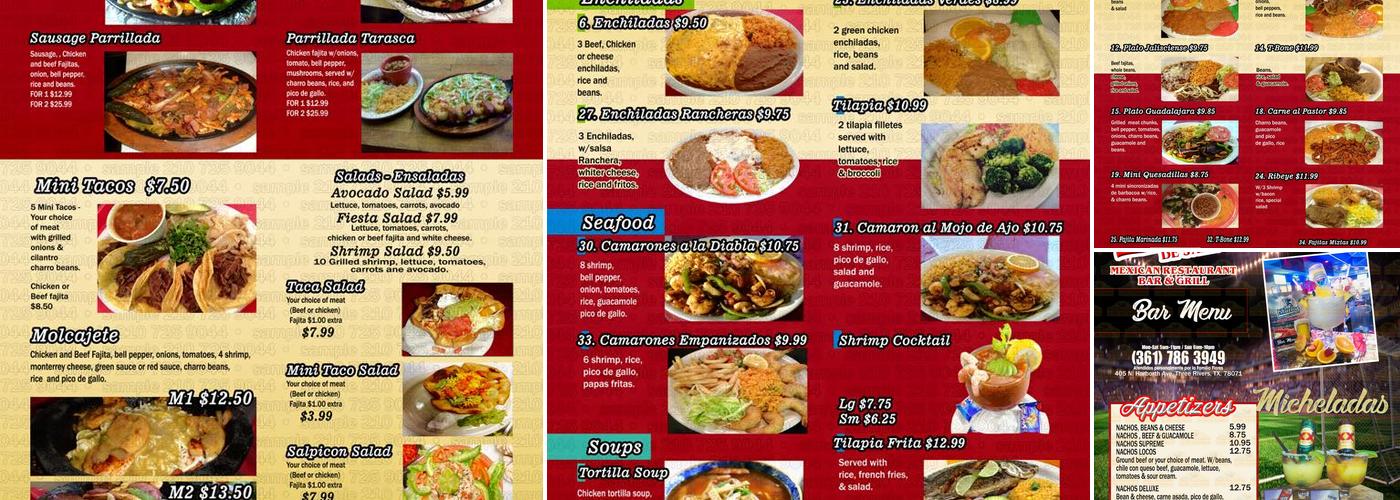 El Charro Restaurant Menu