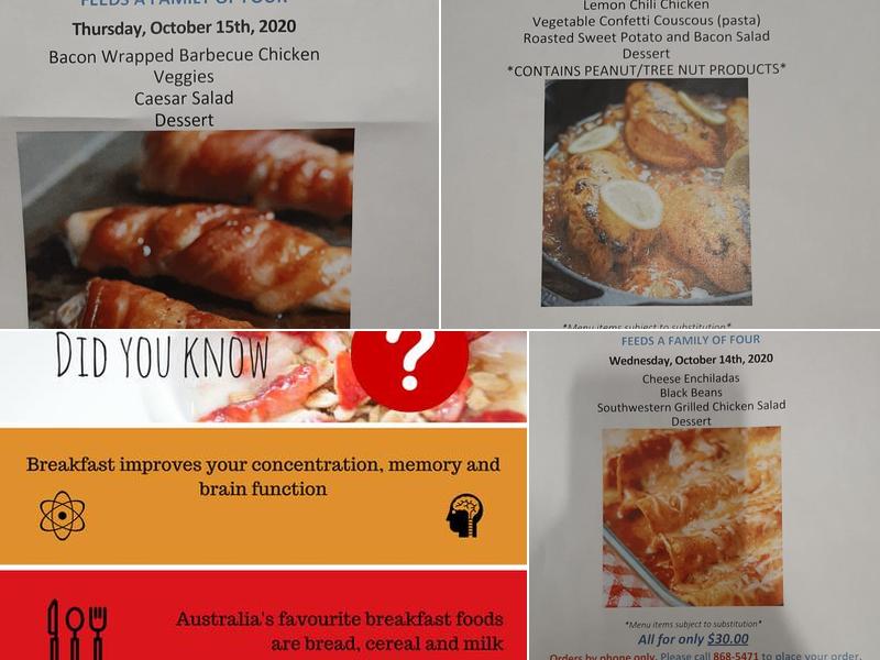 Northfield Cafe Menu