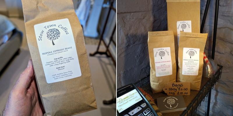 Stow Town Coffee Menu