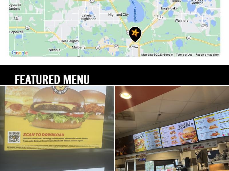 Hardee’s Menu