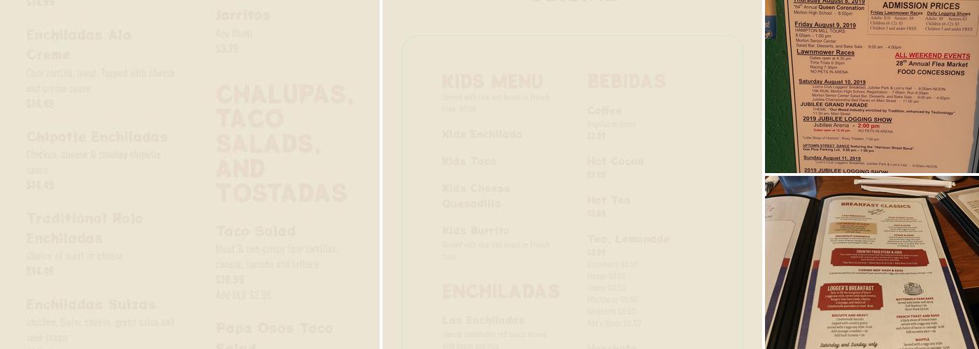 Papa Bears Restaurant And Lounge Menu