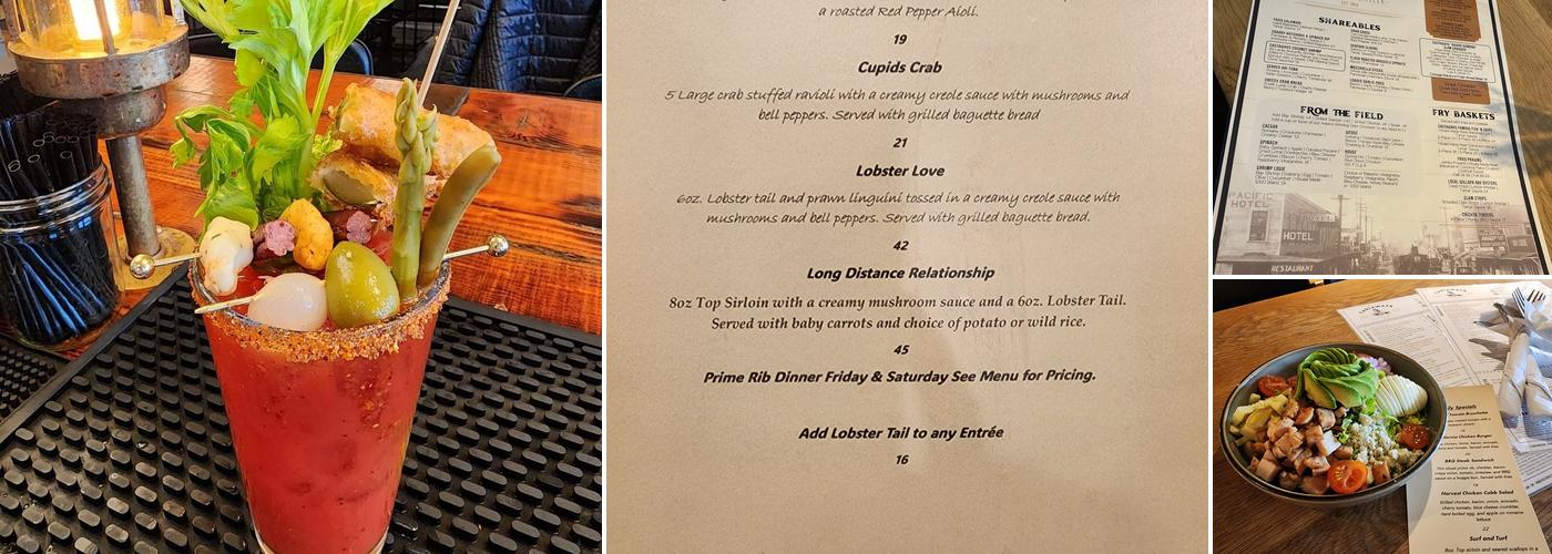 Castaway's Seafood Grille Menu