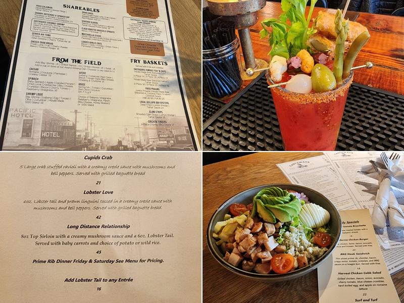 Castaway's Seafood Grille Menu