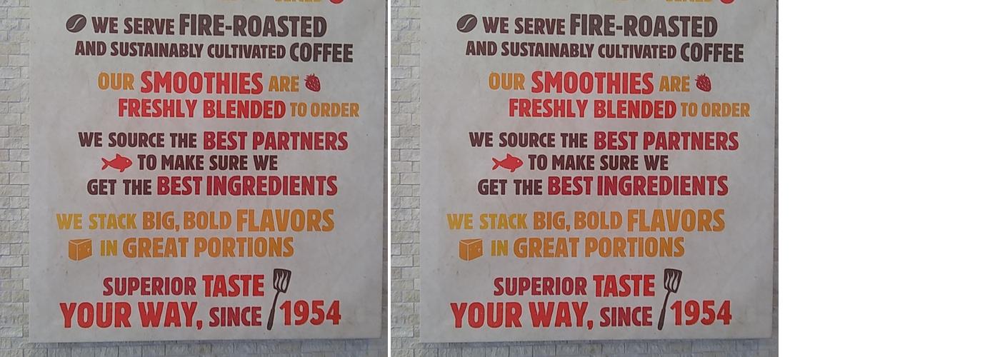 Burger King Menu