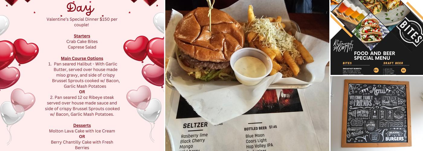 Bites Restaurant Menu