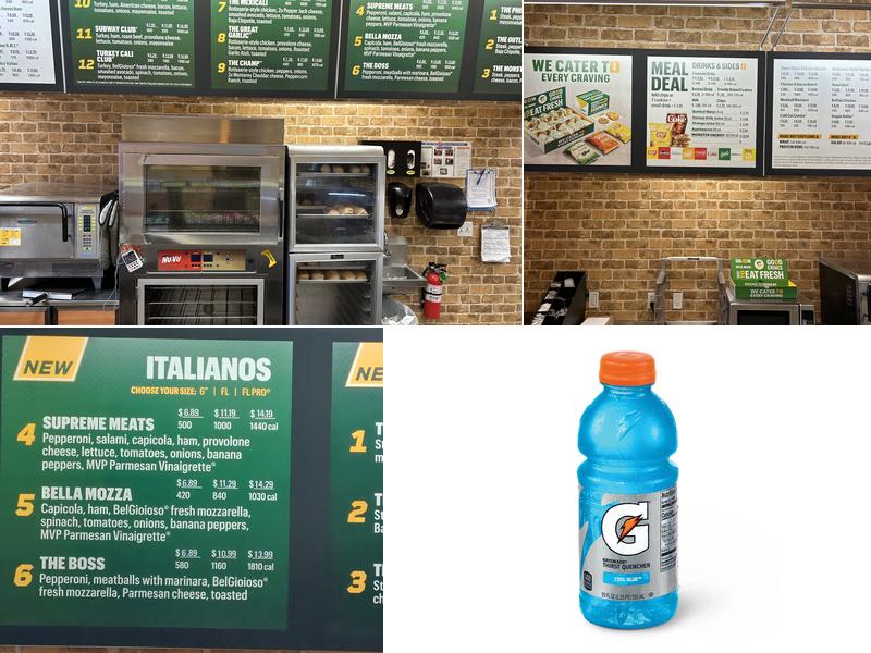 Subway Menu
