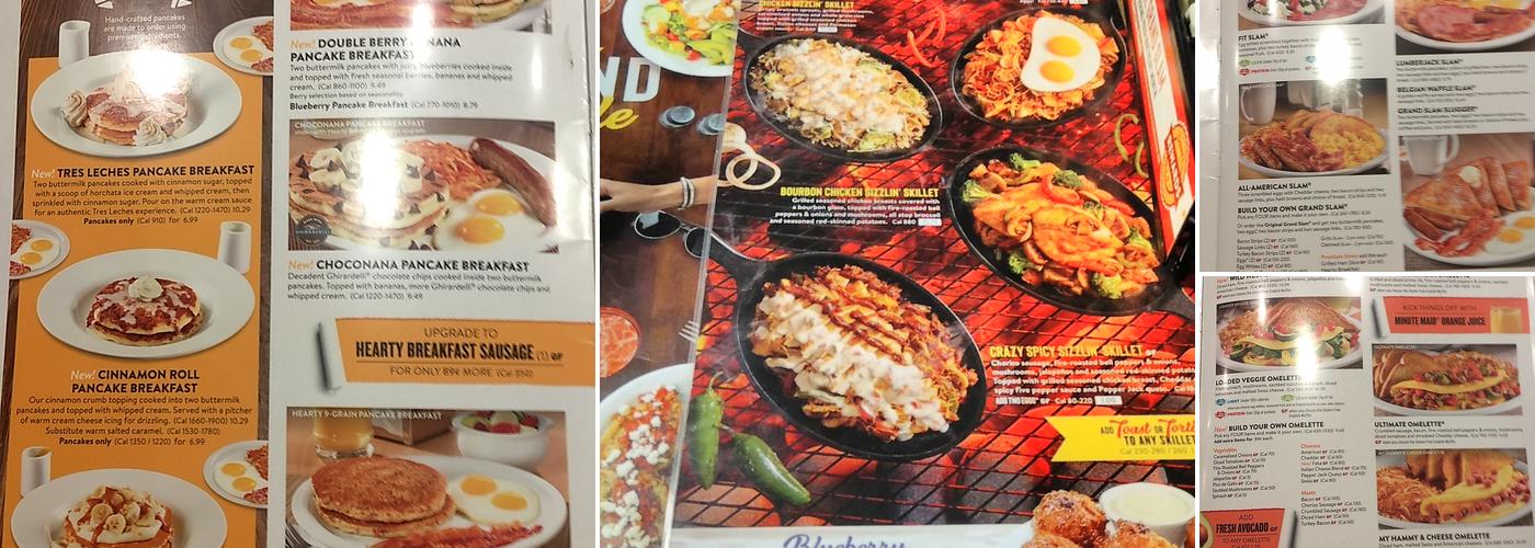 Denny's Menu