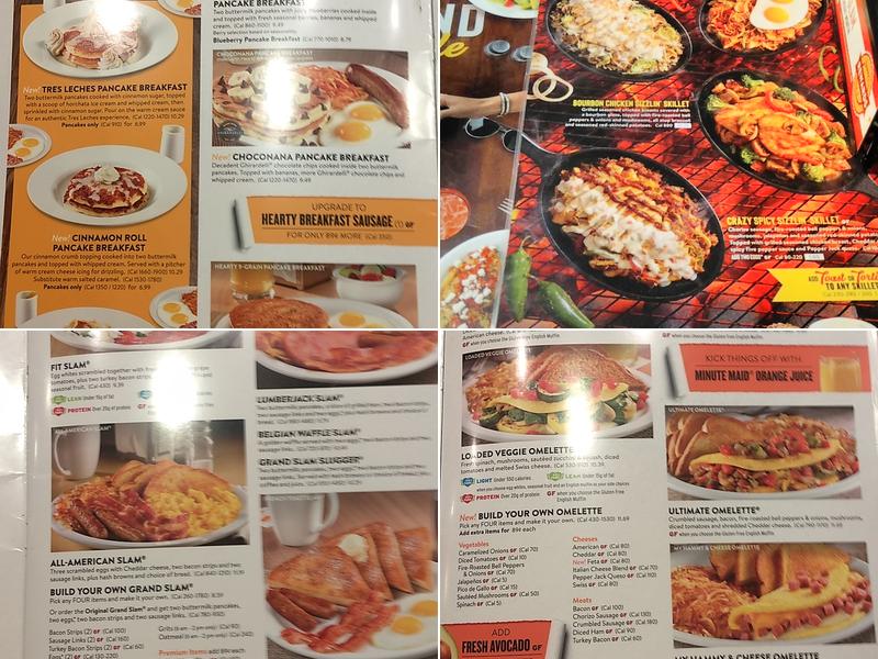 Denny's Menu