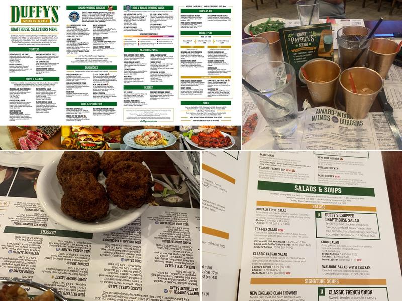 Duffy's Sports Grill Menu