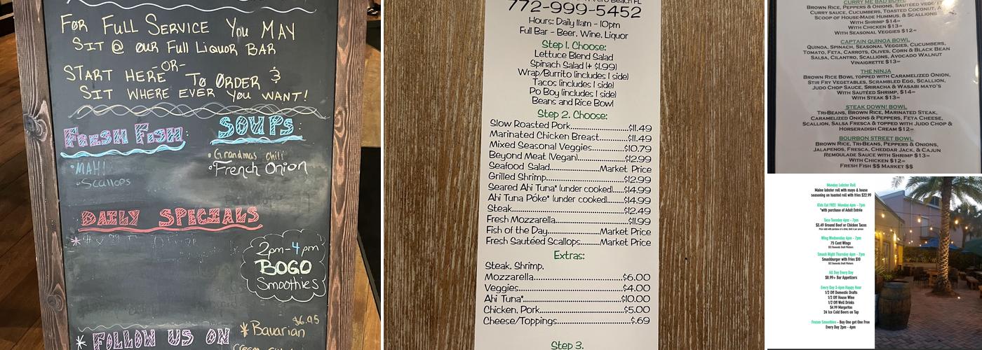 Chive Menu