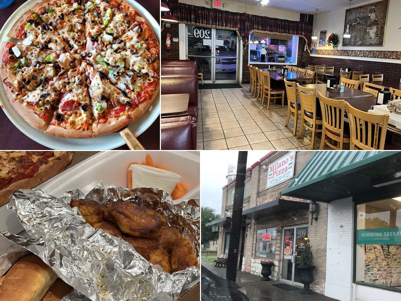 Milano's Pizza 209 E Main St, Royse City