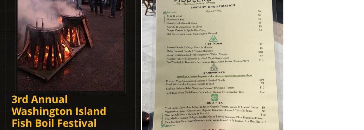 Fiddler's Green Menu