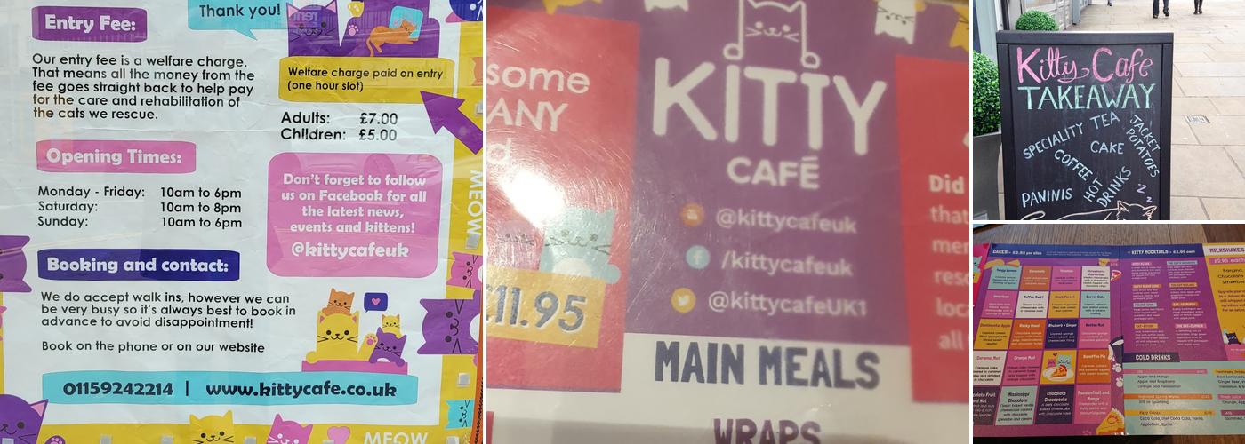 Kitty Café Menu