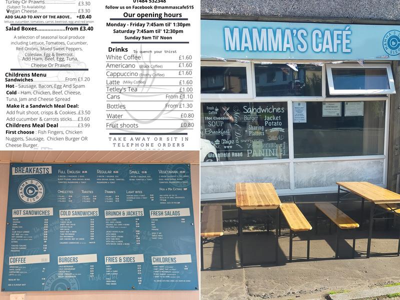 Mamma’s Café @ 515 Menu