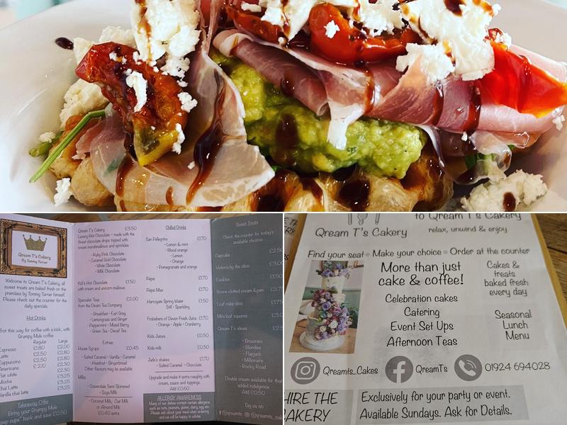 Qream T's Cakery & Pantry Menu