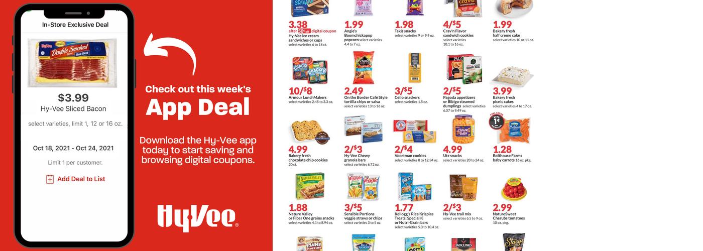 Hy-Vee Grocery Store Menu