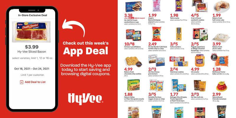 Hy-Vee Grocery Store Menu