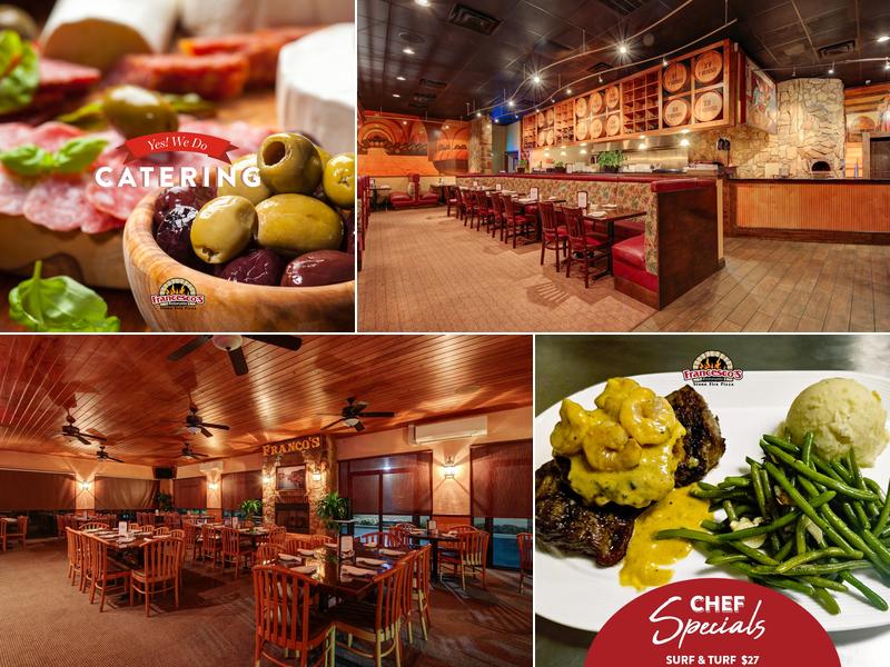 Francesco's Ristorante And Stone Fire Pizza 16770 US-441 #608, Summerfield