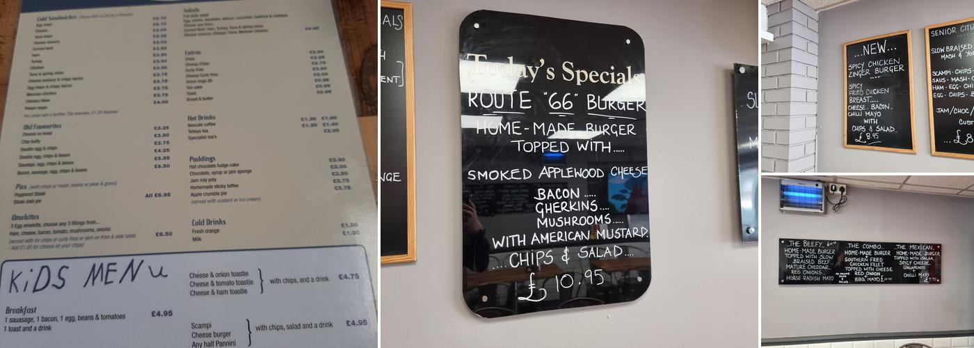 Cafe53 Mirfield Menu