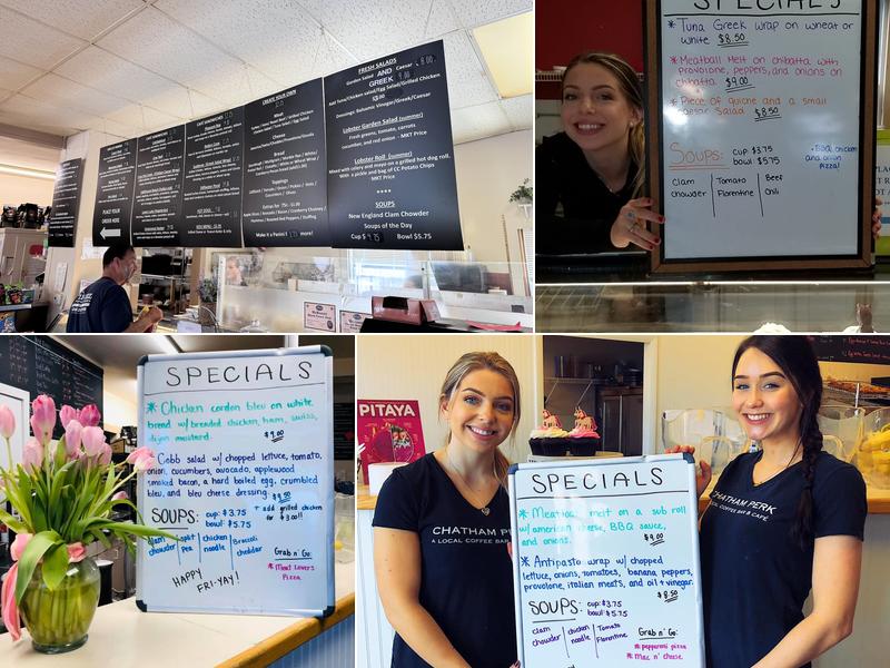 Cape Cod Coffee @ Chatham Perk Menu