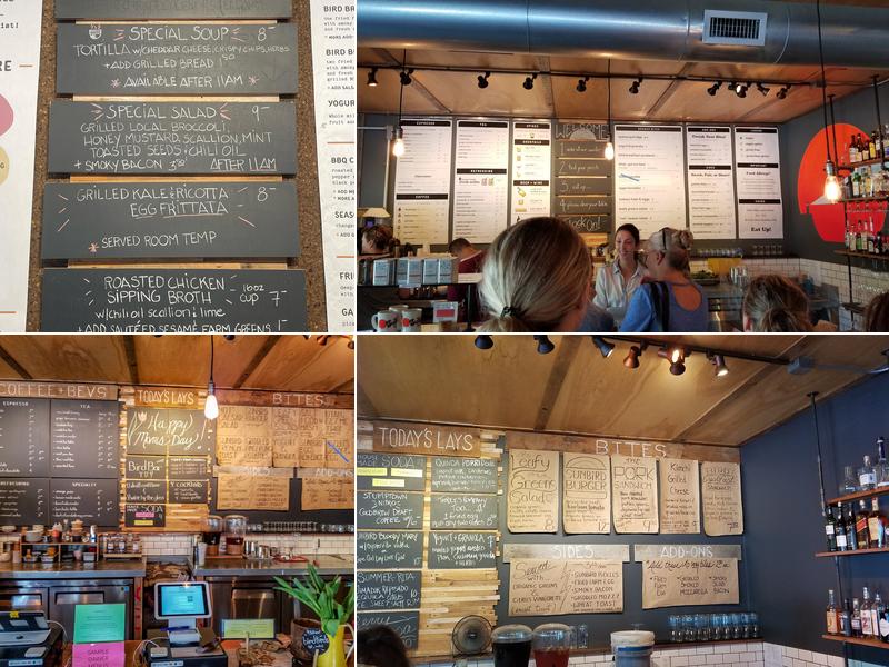 Sunbird Cape Cod Menu