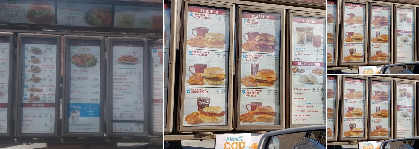 Wendy's Menu
