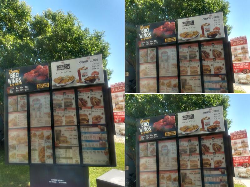 KFC Menu