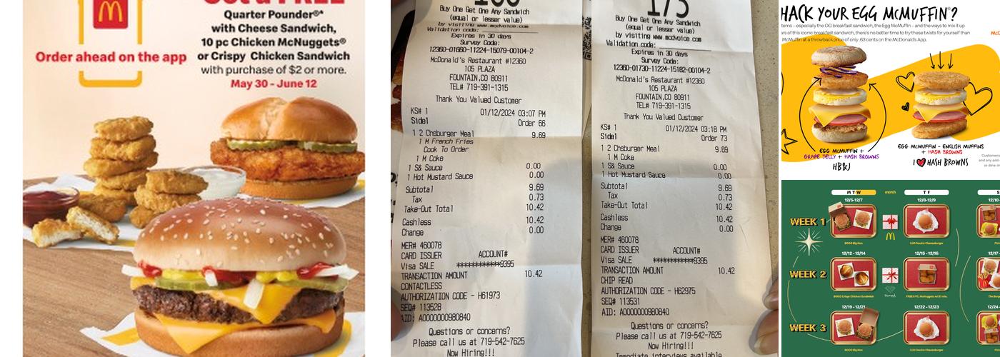 McDonald's Menu