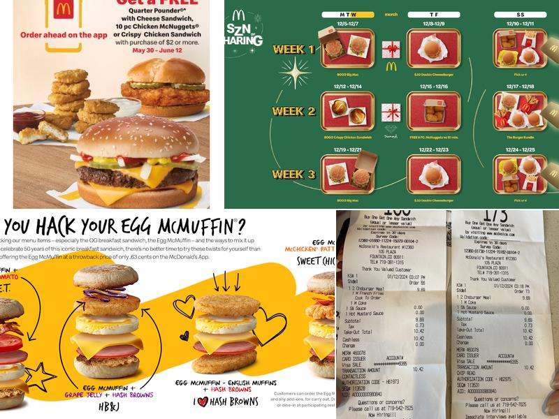 McDonald's Menu