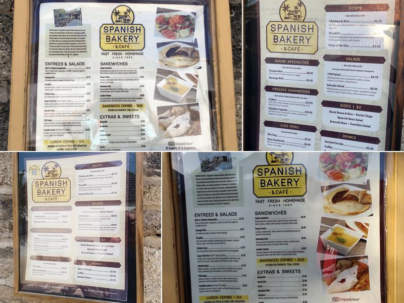 The Spanish Bakery & Cafe (Salcedo Kitchen) Menu