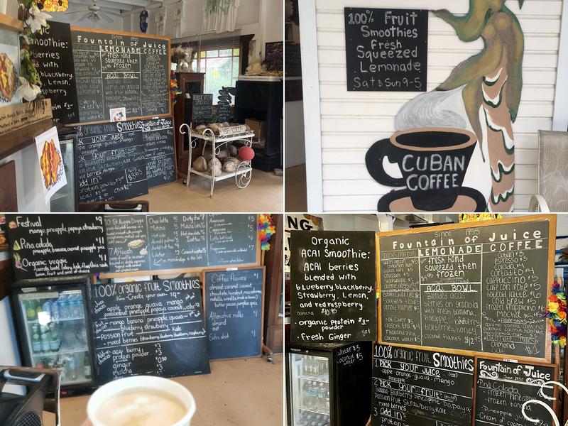 Fountain Of Juice Menu