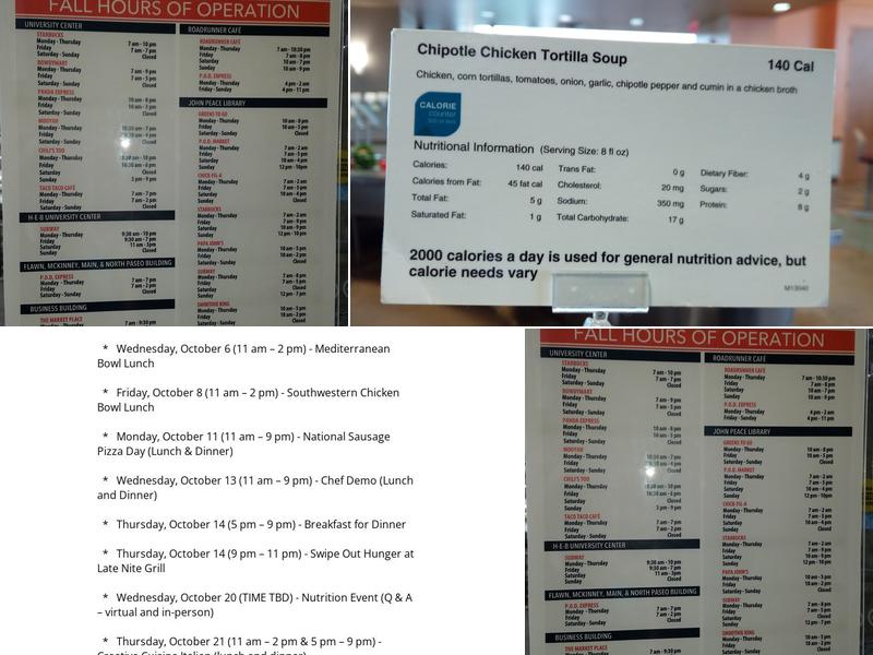 Roadrunner Cafe Menu