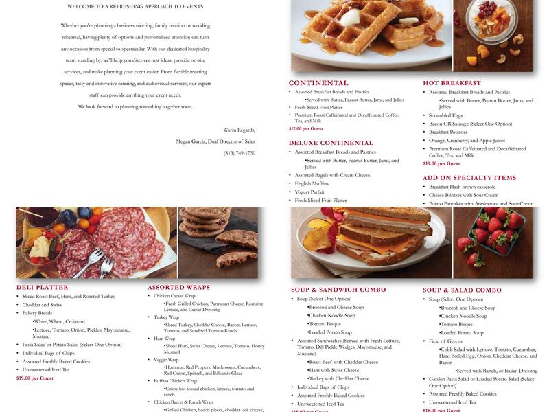 The Bistro - Eat. Drink. Connect.® Menu
