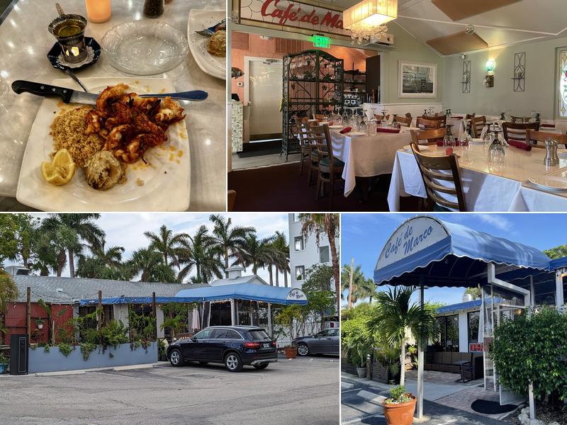 Café de Marco 244 Palm St, Marco Island