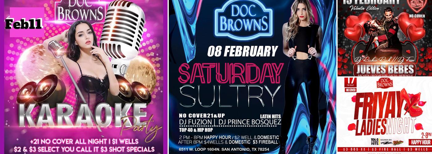 Doc Browns Menu