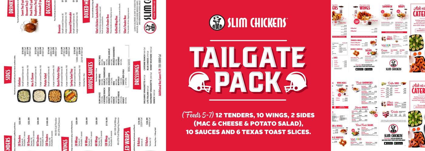 Slim Chickens Menu