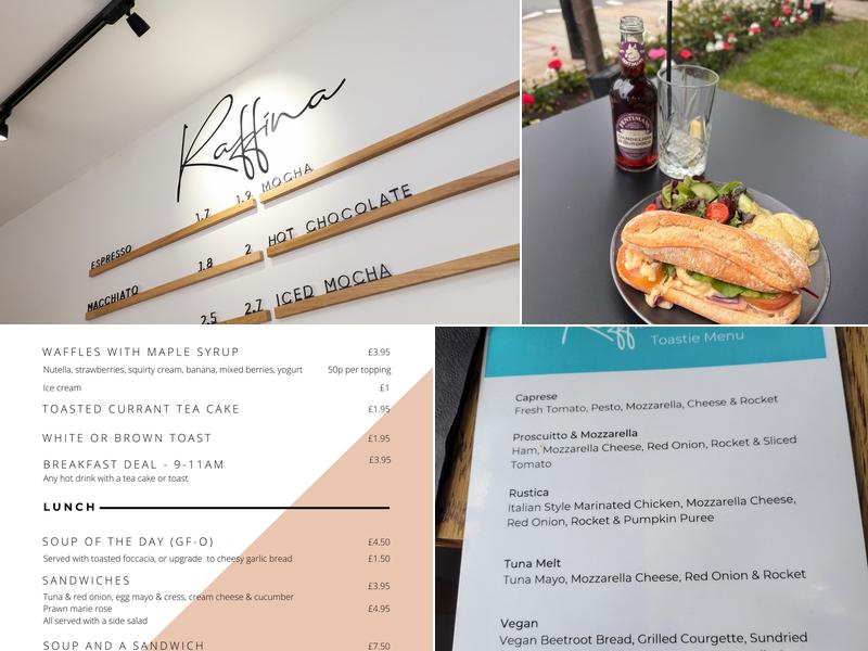 Raffina Coffee & Deli Menu