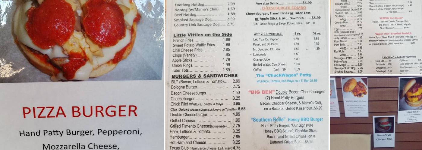 Chuckwagon Menu