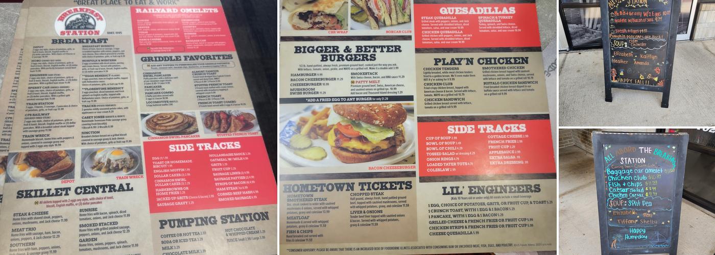 Breakfast Station Menu