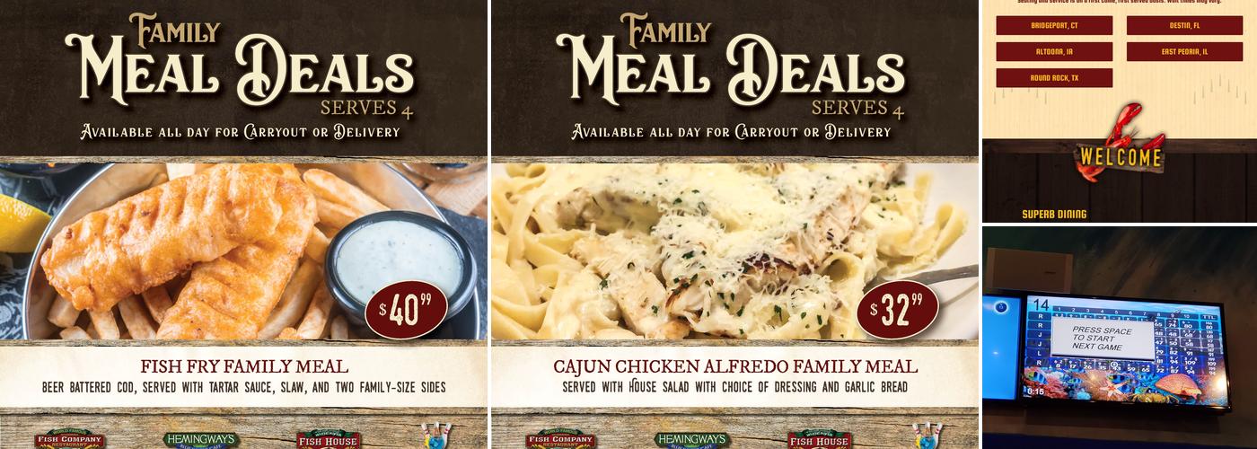 Uncle Buck's Fish Bowl and Grill Menu