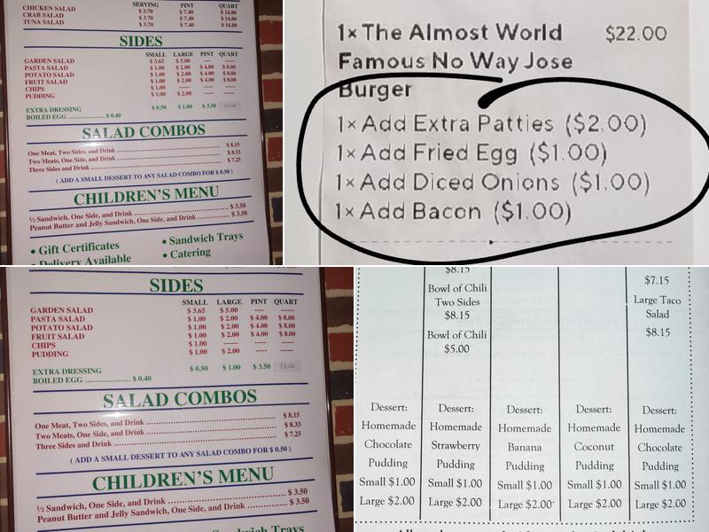 Yum Yum Tree and Catering Menu