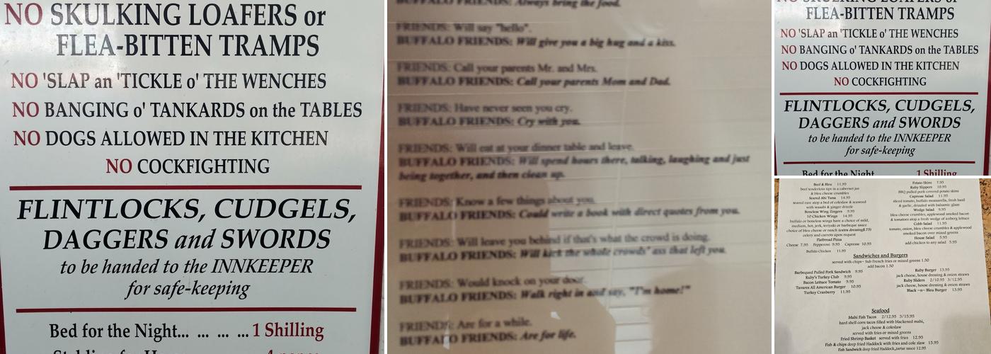 Ruby Street Grille Menu