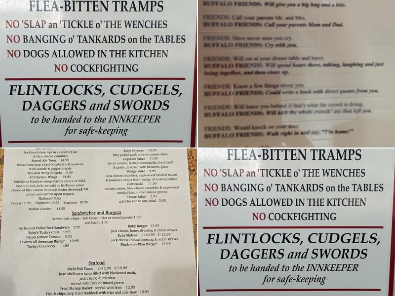 Ruby Street Grille Menu