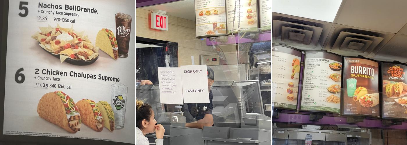 Taco Bell Menu