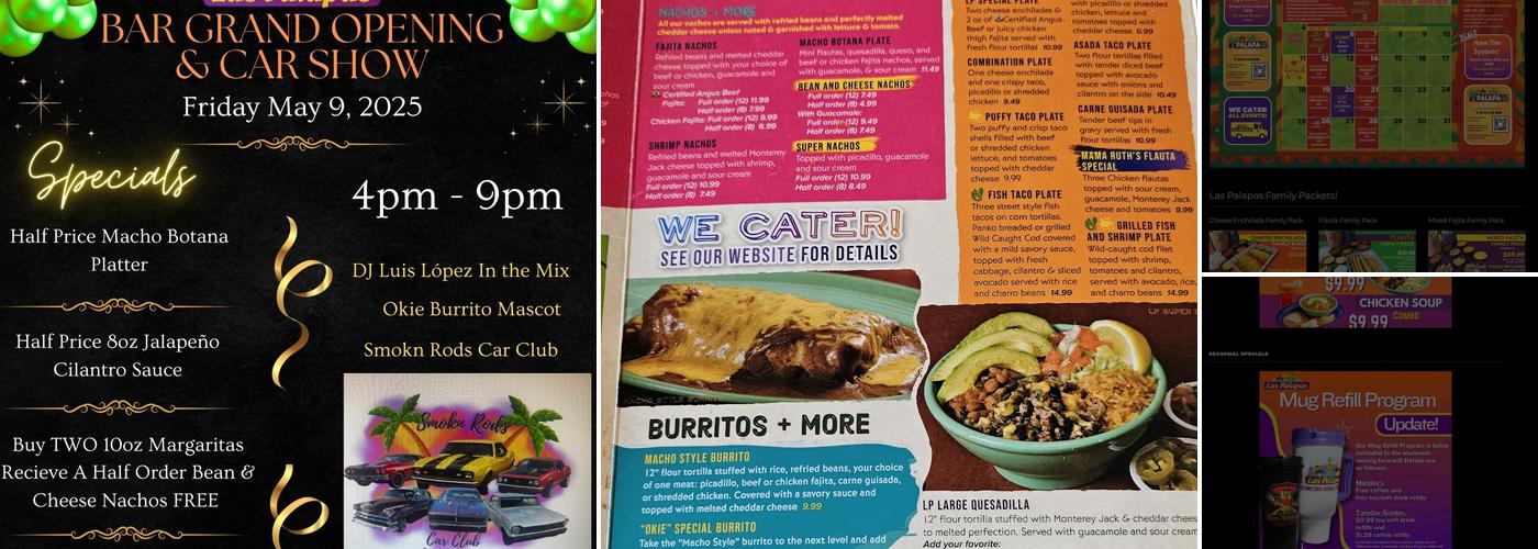 Las Palapas - Walzem Menu