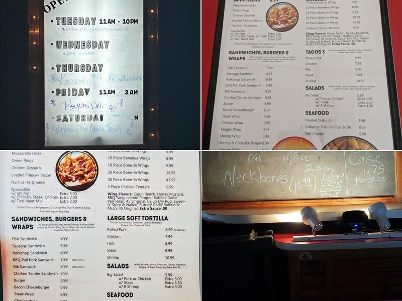 Voo Swar Restaurant & Lounge Menu