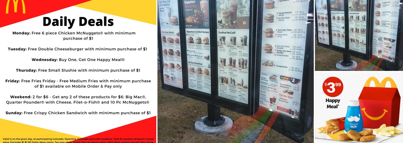 McDonald's Menu